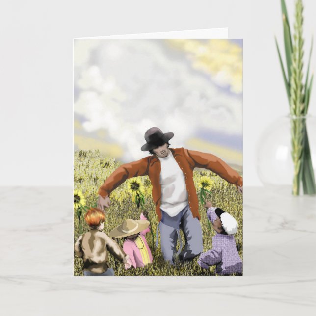 Carte de Fête des pères Pa-Crow (Devant)