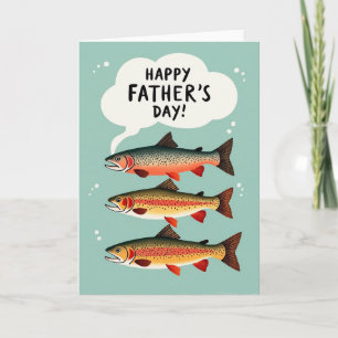 Carte de Fête des Pères Poisson
