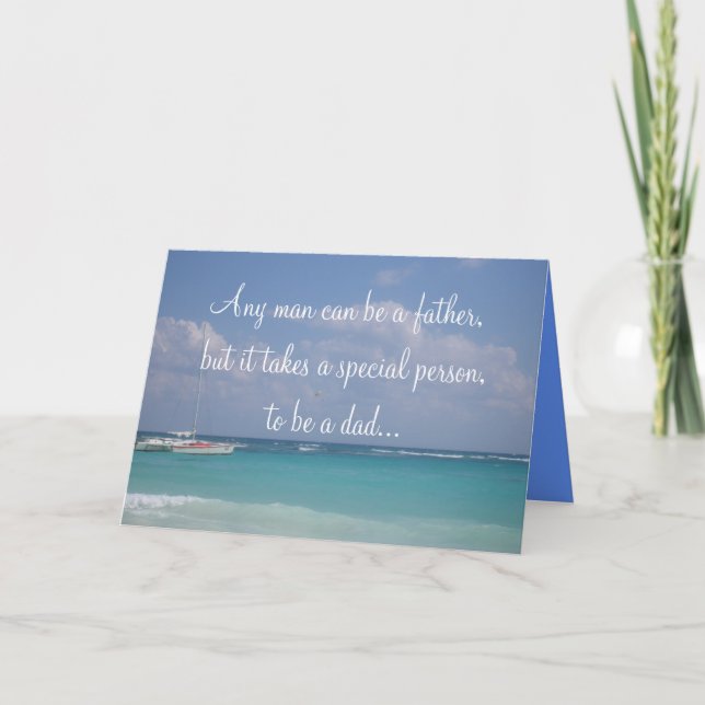 Carte de fête des pères pour Step Dad (Devant)