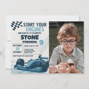 Carte de fête modifiable rapide et amusante avec p