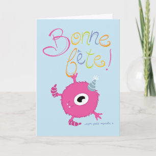 Carte de Fête - Mon petit monstre Card