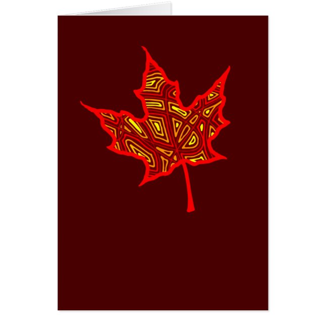 Carte de feuille de feu (Devant)
