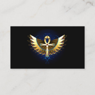 Carte De Fidélité Ankh or avec ailes