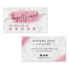 Artiste de maquillage en marbre parties scintillan