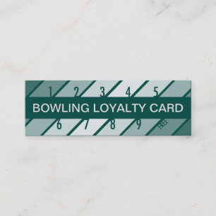 carte de fidélité au bowling (rétrograde)