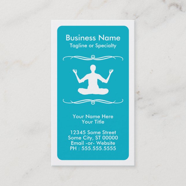 carte de fidélité au yoga mod (Devant)
