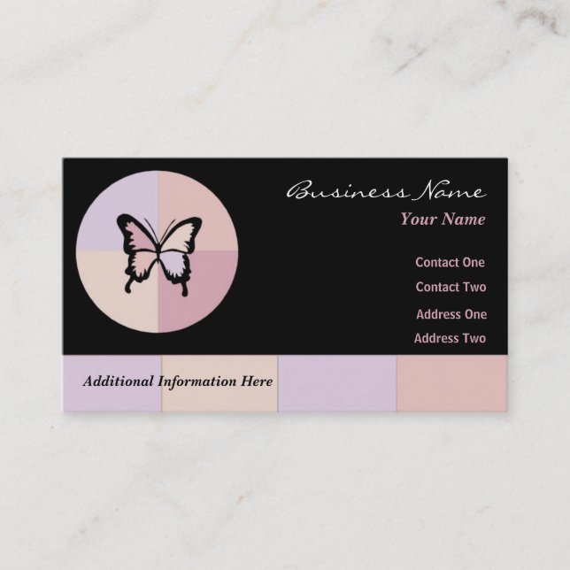 Carte De Fidélité Butterfly Dreams $10 Punch Cards (Devant)