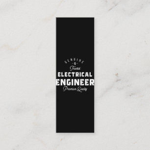Carte De Fidélité Cadeau pour ingénieur électrique