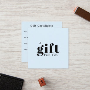 Carte De Fidélité Cadeau promotionnel pour salon d'affaires
