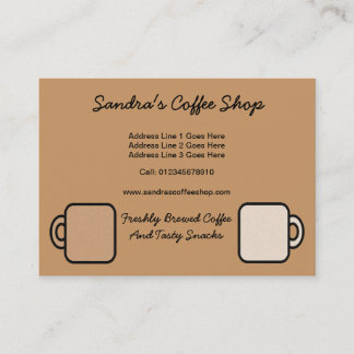 Carte De Fidélité Café-restaurant