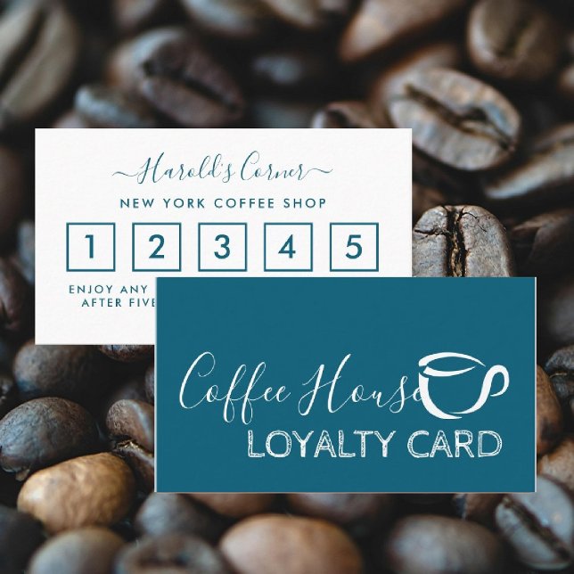 Carte de fidélité Café Shop - Icône Café (Créateur téléchargé)
