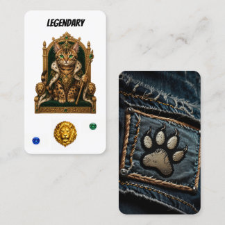 Carte De Fidélité Chat Punk Légendaire : Édition Royal Bengal