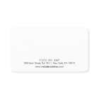 Carte de fidélité client Gold Heart 10 Punch Salon