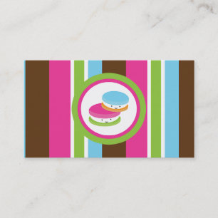 Carte de fidélité client Macarons Boulangerie Colo