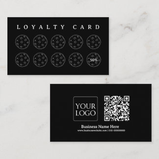 Carte De Fidélité Cookies Bakery Baker Coffee Shop Homemade Business
