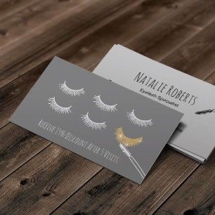 Carte De Fidélité Cute Eyelash Maquillage Artiste Lash Lounge Loyaut