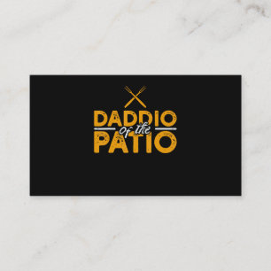 Carte De Fidélité Daddio Of The Patio Funny Grill
