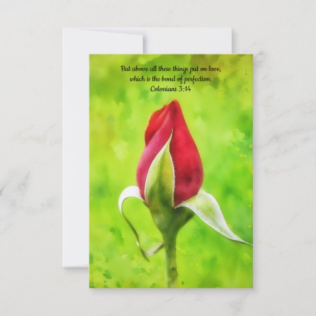 Carte de fidélité de l'Art de la Fleur de Rose Rou (Devant)