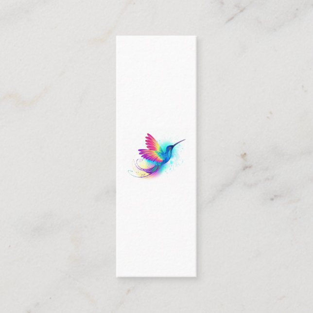 Carte De Fidélité Exotic Rainbow Hummingbird (Devant)