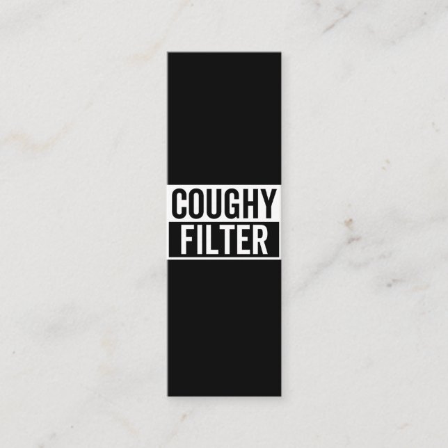 Carte De Fidélité filtre Coughy (Devant)