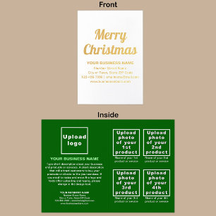 Carte de fidélité Green Business sur Christmas