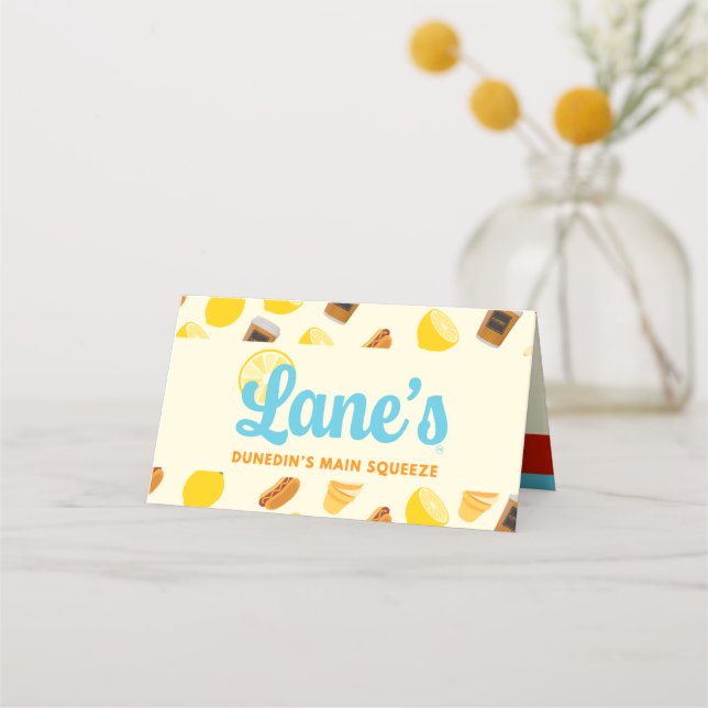 Carte de fidélité Lane Lemonade (Devant)