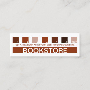 Carte De Fidélité L'appréciation des clients de BOOKSTORE (carrés mo