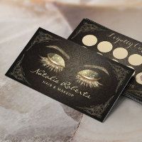 Lashes Artiste maquillage Vintage Damask Salon Loy