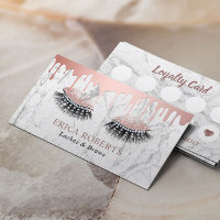 Lashes maquillage Artiste Rose Gold Drives Marbre
