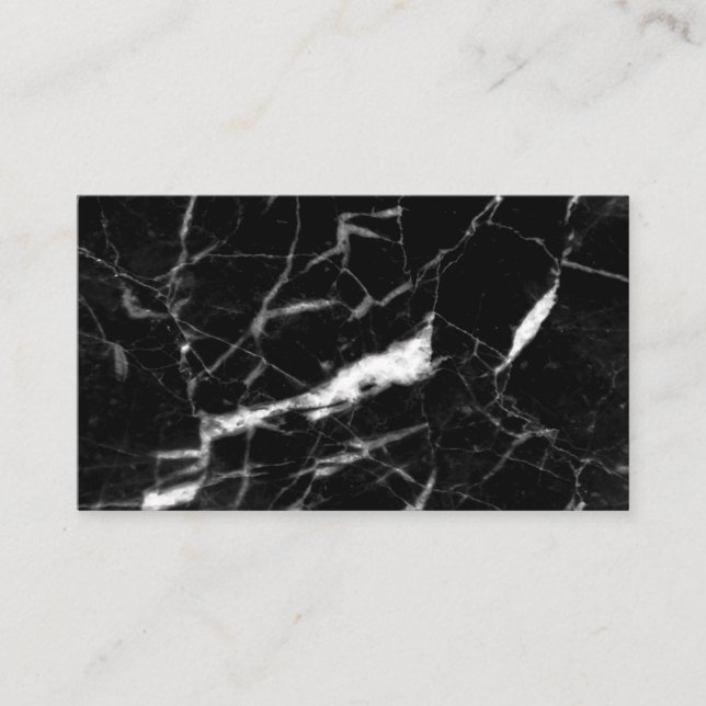 Carte De Fidélité Marbre noir (Devant)