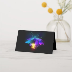 Carte De Fidélité Neon Firefly sur noir