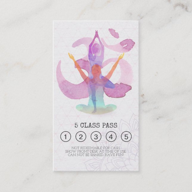 Carte de fidélité Pass Classe d'instructeur de méd (Devant)