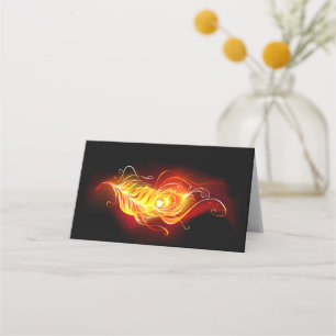 Carte De Fidélité Plumes de paquetage de feu