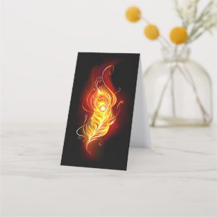Carte De Fidélité Plumes de paquetage de feu