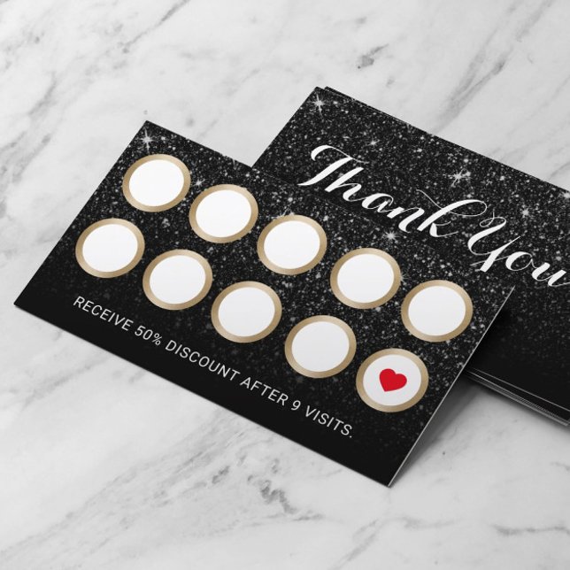 Carte de fidélité | Salon de beauté de la Parties  (Créateur téléchargé)