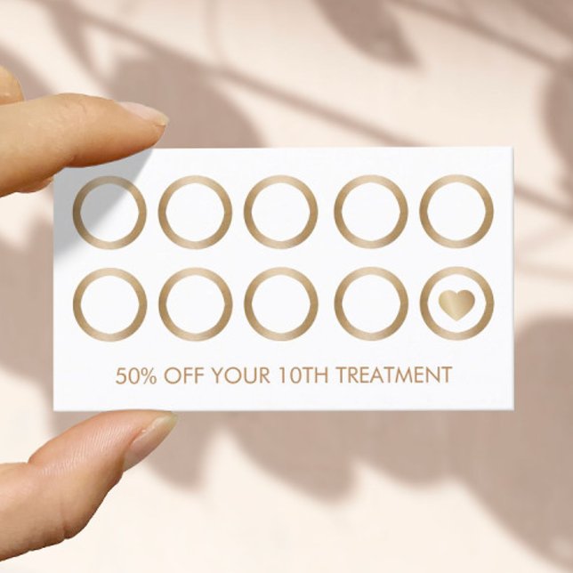 Carte de fidélité | Salon de maquillage d'art Lash (Créateur téléchargé)