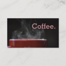 Carte De Fidélité Simple Loyauté Coupe De Café Punch Card