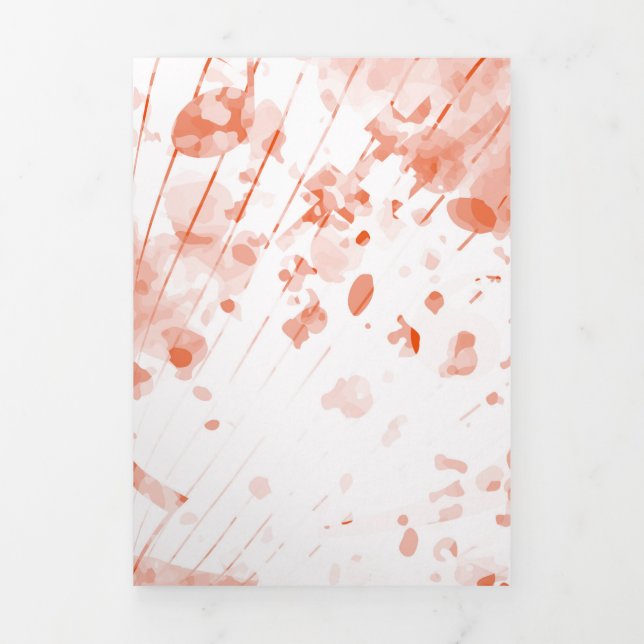 Carte De Fin D'année Trois Volets Ambiance musicale 3 (Page de couverture)