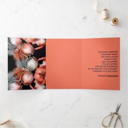 Carte De Fin D'année Trois Volets "Coeur blanc en noir du soleil" & Doubt