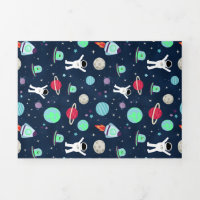 illustration de motif spatial