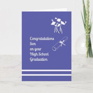 Carte de fin d'études secondaires pour Son