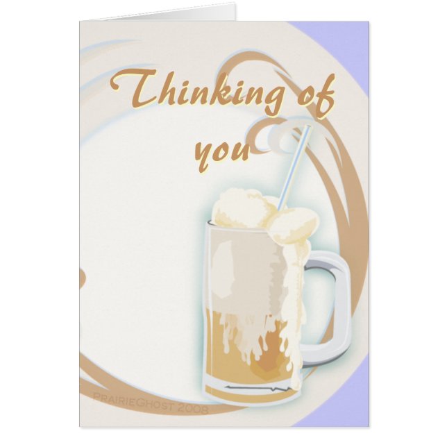 Carte de flotteur de Rootbeer (Devant)
