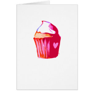 carte de gâteau du coeur i