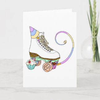 Carte de gâteau pour la fête d'anniversaire