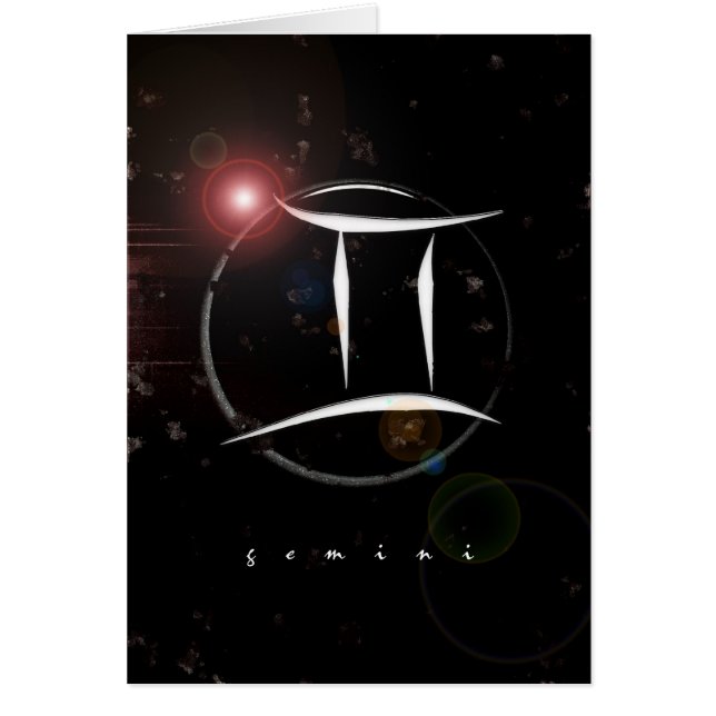 carte de Gémeaux (Devant)