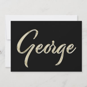 Carte de George White Gold