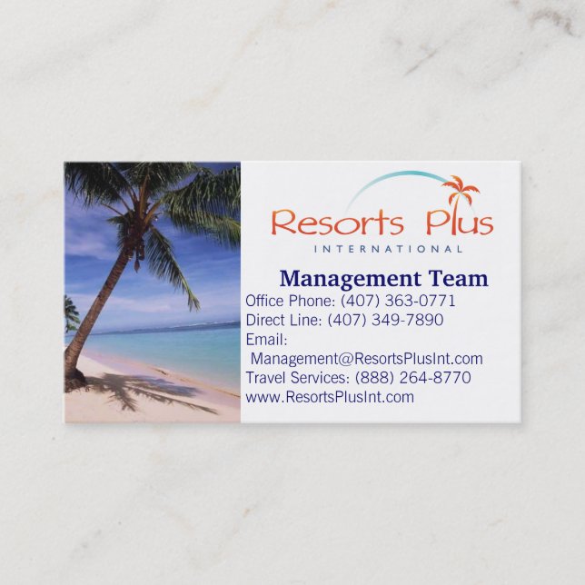 Carte de gestion (Devant)
