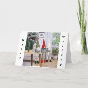 CARTE DE "GNOME" À "VOTRE MAISON" EN SAISON DE VACANCES