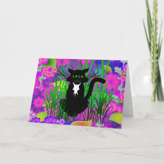 CARTE DE GRÂCE CHAT NOIR