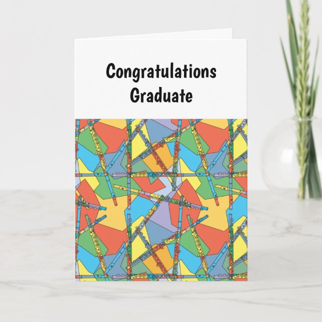 Carte de graduation des flutes de chevauchement (Devant)
